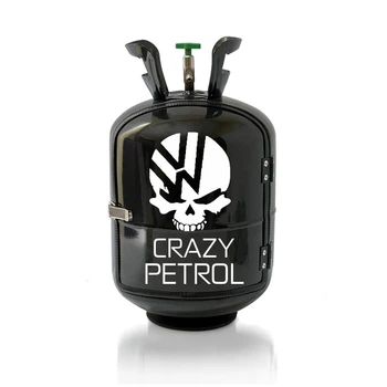 Подарок парню бочонок-бар "Crazy Petrol" - 7 предметов