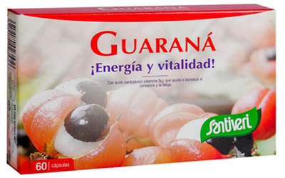 Suplement diety Santiveri Guarana 60 kapsułek (8412170023536)