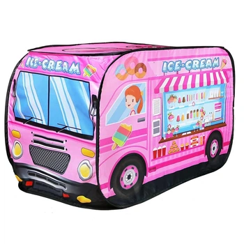 Детская игровая палатка TK Group ICE-CREAM TENT Фургон с мороженым 102 х 65 х 65 см в сумке (358789766776) (668-77)