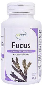 Suplement diety Sanon Fucus 200 tabletek 500 mg (8437013869201)