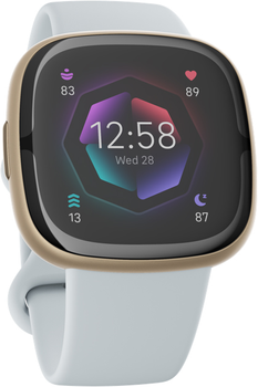 Smartwatch Fitbit Sense 2 Blue Mist/Soft Gold (FB521GLBM)