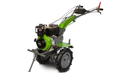 Дизельний мотоблок BIZON 1100AЕ-3 LUX (КПП: 3 вперед / 1 назад), диференціали