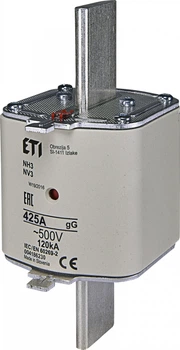 Предохранитель ножевой с плавкой вставкой NH3 425A gG [4186230] KOMBI ETI