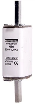 Запобіжник ножовий з плавкою вставкою NT0 80А gG [i0760007] e.industrial.f.nt0.80 E.NEXT