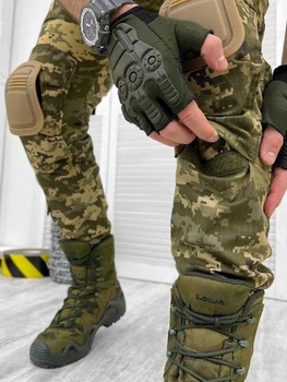 Брюки с наколенниками TACTICAL COMBAT LOGOS пиксель чоловічи розмір 2XL