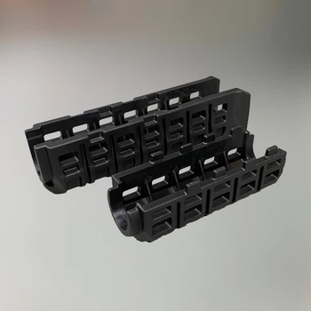 Цівка на АК 47/74 DLG TACTICAL (DLG-136), колір Чорний, планка picatinny з кріпленням M-LOK (241700)