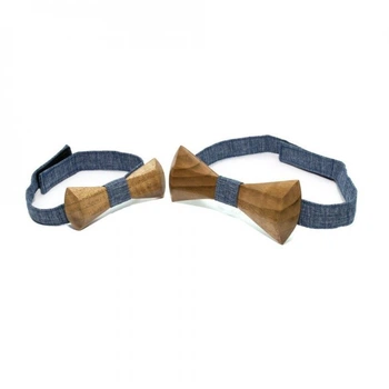 Набор 2 В 1 бабочка для Отца и Сына Gofin wood 11,5-9х4,5-3,5 см (acs0004029)