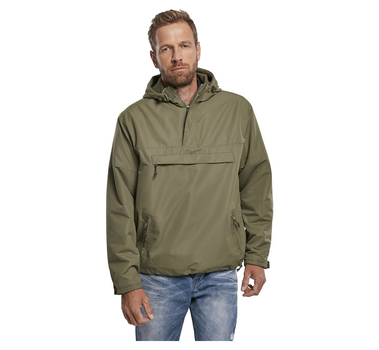 Куртка тактична анорак Brandit Windbreaker Olive M