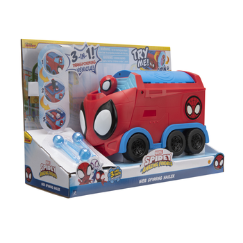 Wozak Jazwares Spidey Deluxe Spinning Hauler (SNF0081) (191726429012)