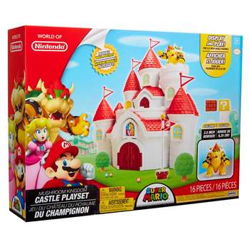 Фігурка Jakks Pacific Super Mario Mushroom Kingdom + Замок (58541-4l) (39897585413)