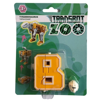 Игрушка-трансформер Transbot Lingva zoo Тираннозавр (T15507/1/T15507/1-2) (10-574882)