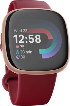 Smartwatch Fitbit Versa 4 Beet/Copper Rose (FB523RGRD)