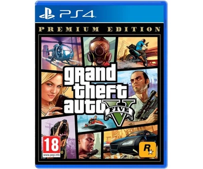 GTA V Premium Edition (русские субтитры) (PS4)