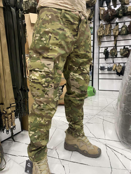 Тактичні зимові військові штани мультикам L