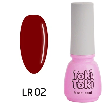 Гель-лак Toki Toki Lady in Red LR02, 5 мл, темно-червоний