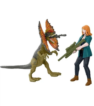 Мир Юрского периода - Клер и Дилофозавр Jurassic World: Dominion Claire & Dilophosaurus Mattel