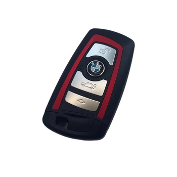 Корпус ключа для BMW F01 F02 F06 F07 F10 F11 F12 F13 F20 F21 F22 F23 F25 F26 F30 F31 F32 F33 F34 на 4 кнопки красный