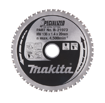 Пильный диск по металлу Makita Specialized (B-21973)