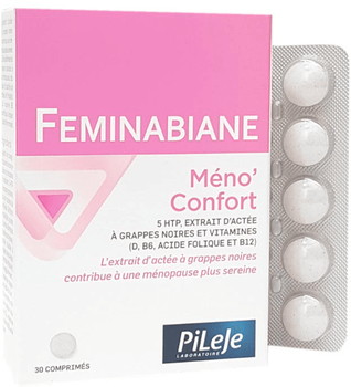 Suplement diety Pileje Feminabiane Meno Confort 30 tabletek (3401598112668)