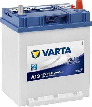 Акумулятор VARTA BLUE DYNAMIC 40Ah, EN 330, правий "+" 187x127x227(ДхШхВ) Japan | 6СТ-40 АзЕ (A13) 540125033