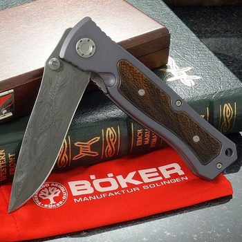 Нож Boker Leopard Damascus II 111054DAM