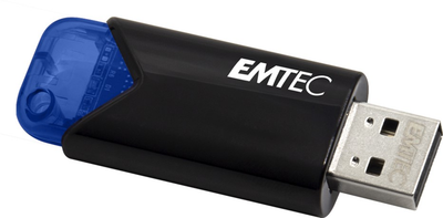 Флеш пам'ять USB Emtec B110 Click Easy 32GB USB 3.2 Blue (ECMMD32GB113)