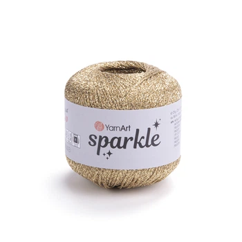 Пряжа YarnArt Sparkle / ярнарт спаркл 1306 світло золотий