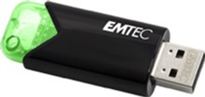 Pendrive Emtec B110 Click Easy 64GB USB 3.2 Green (ECMMD64GB113)