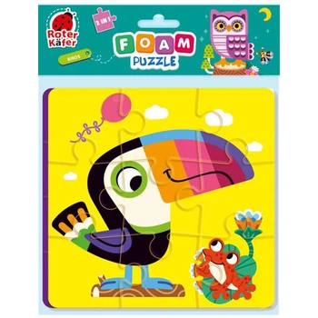 Мягкие пазлы 2в1 "foam puzzle: птицы" (rk6050-03) Vladi Toys (RK6050-03)