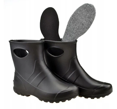 Женские резиновые сапоги из пенки Lemigo Garden 752 р. 38 черные