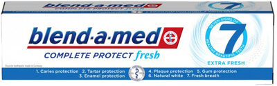 Зубна паста Blend-a-med Complete Protect 7 Extra Fresh 100 мл (4015600623074)