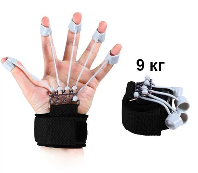 Тренажер для пальцев, эспандер Hand Yoga BR-HW-301 Lite (Усилие 9 кг) Черный
