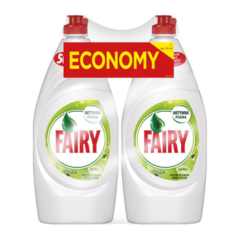 Засіб для миття посуду Fairy яблучний 2 x 900 мл (8001090208071)