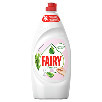 Засіб для миття посуду Fairy Aloe Vera & Pink Jasmine 900 мл (8001090975102)