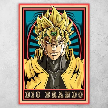 Плакат постер CupKit "Невероятные приключения ДжоДжо / JoJo's Bizarre Adventure" №30 А4 21х29,7 см