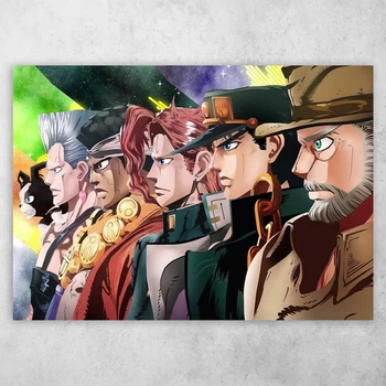 Плакат постер CupKit "Неймовірні пригоди ДжоДжо / JoJo's Bizarre Adventure" №25 А4 21х29,7 см