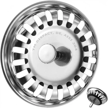 Сетка сифона (клапан) для мойки DISFACT KSPS (83mm) 304 Steel