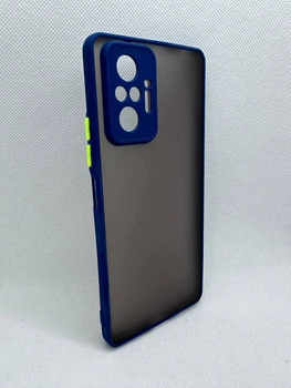 Чехол Sport Matt для Xiaomi Redmi Note 10 Pro Синий