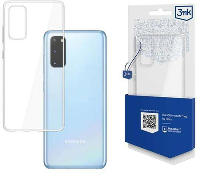 Панель 3MK Clear Case для Samsung Galaxy S20 Transparent (5903108223843)