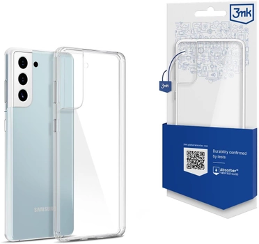 Etui plecki 3MK Clear Case do Samsung Galaxy S21+ Transparent (5903108336000)