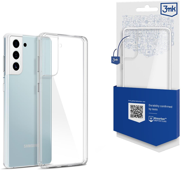 Панель 3MK Clear Case для Samsung Galaxy S21+ Transparent (5903108336000)