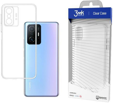 Etui plecki 3MK Clear Case do Xiaomi Mi 11T/Mi 11T Pro Transparent (5903108444149)