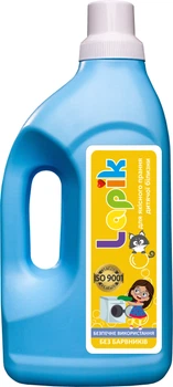 Миючий засіб для дитячої білизни Lapik без аромату 1.25 л (4823112601257)