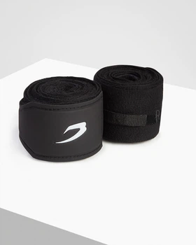 Бинти боксерські 4.5m BOXRAW Hand Wraps - Чорні