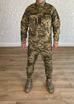 Военная форма осенняя на флисе рип-стоп китель с брюками Пиксель S