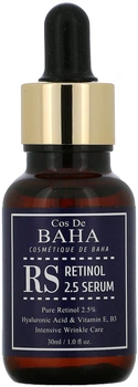Сироватка з ретинолом Cos De BAHA Retinol Serum Омолоджувальна 30 мл (8809240311677)