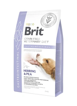 Сухой корм Brit VetDiets Gastrointestinal для собак при заболеваниях желудочно-кишечного тракта 2 кг