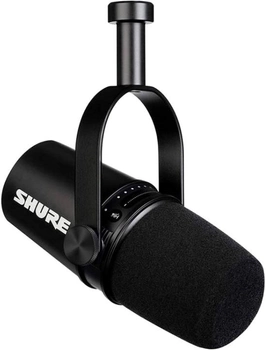 Мікрофон Shure MV7 Podcast Microphone Black (MV7-K)