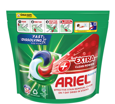 Капсули для прання Ariel All-in-1 PODS 36 шт (8001090804990)