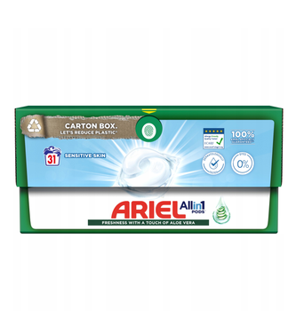 Капсули для прання Ariel Sensitive 31 шт (8006540946053)